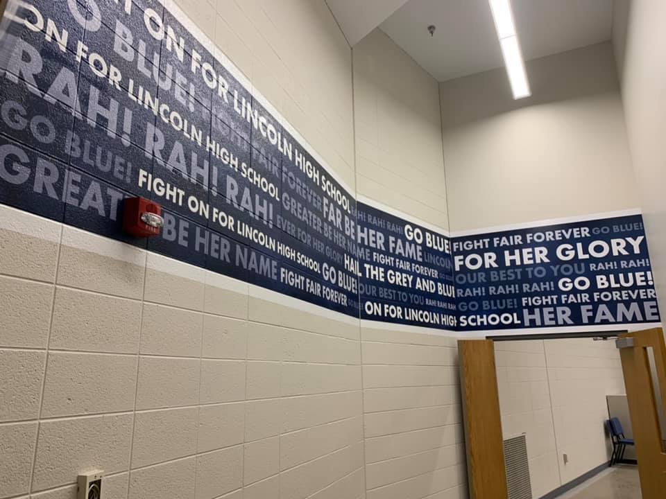 Fight Song Hallway