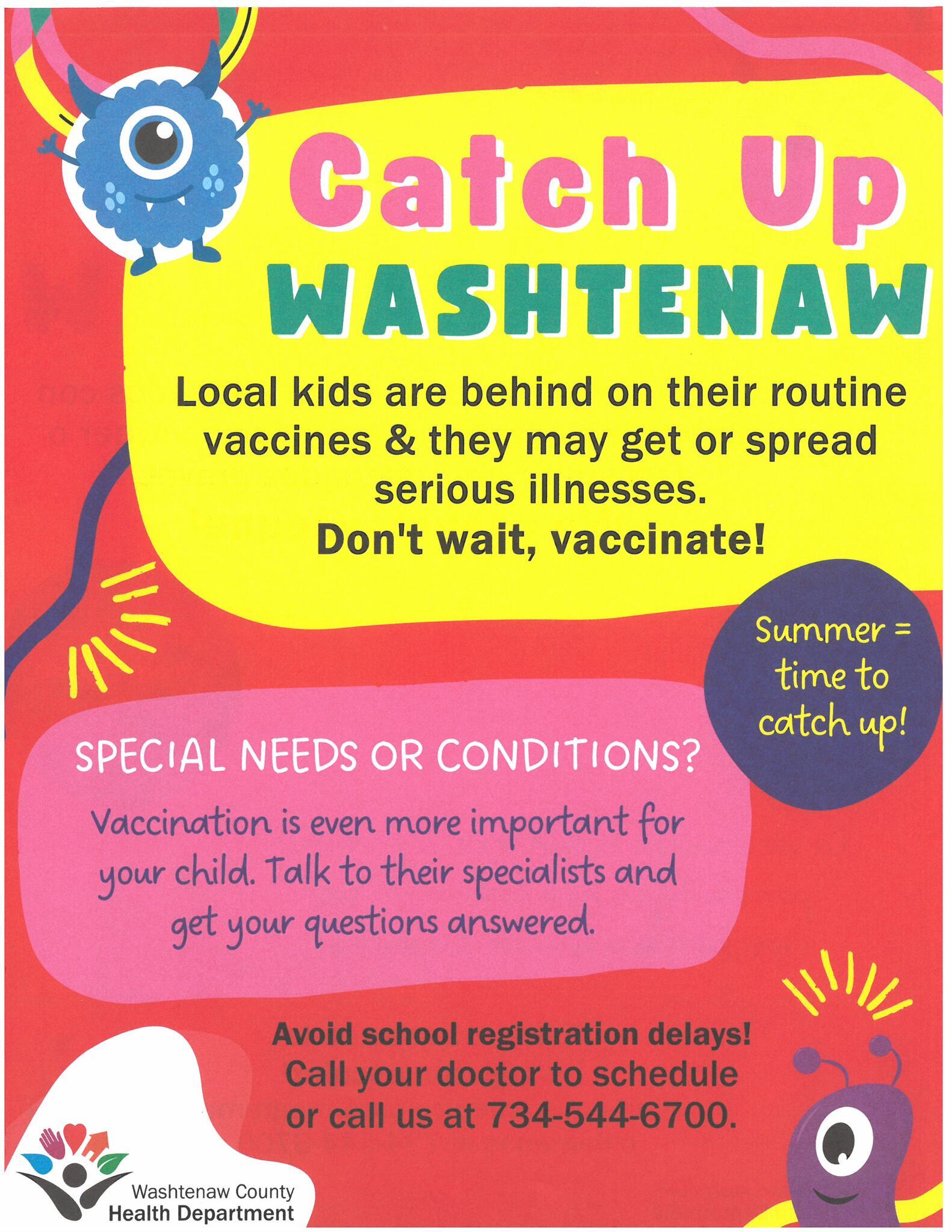 Catch Up on Vaccinations this Summer